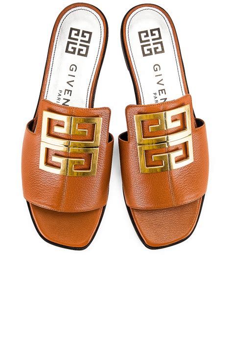 givenchy caged gladiator flat sandals|givenchy 4g flat mule sandals.